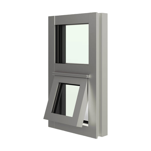 Bullet and Blast Resistant Aluminum Awning / Hopper (Project Out) Window (BR 250 POW)