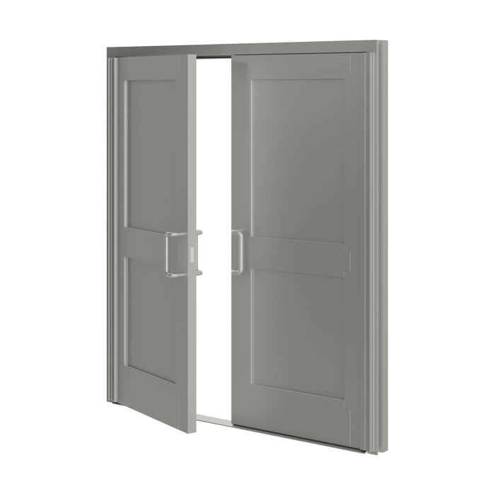 Bullet Resistant Aluminum Entry Door, Wide Stile