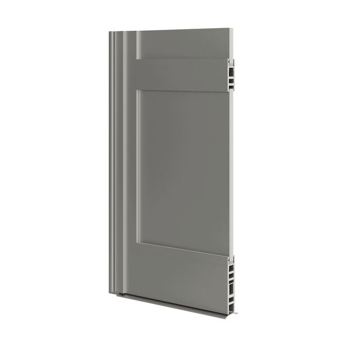 Bullet Resistant Aluminum Entry Door, Wide Stile