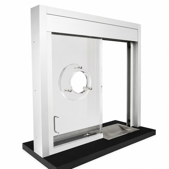 Horizontal Sliding Transaction Window | Bullet Resistant