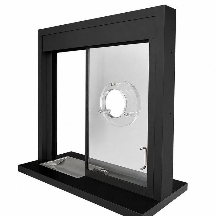 Horizontal Sliding Transaction Window | Bullet Resistant
