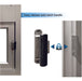 Ready Access Walkup Delivery Slider Window Clear Frame Covenant Security Equipment Easy Release Handle