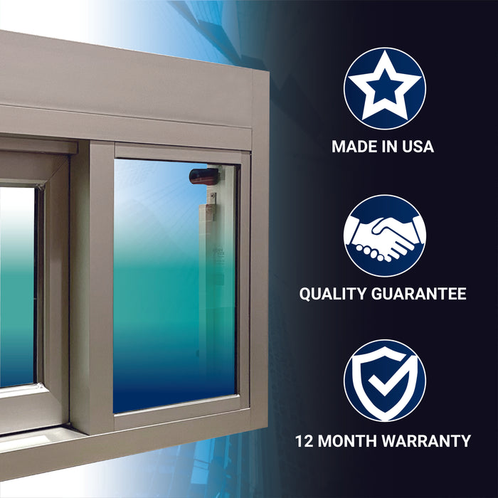 Ready Access Walkup Delivery Slider Window Clear Frame Covenant Security Equipment Warranty