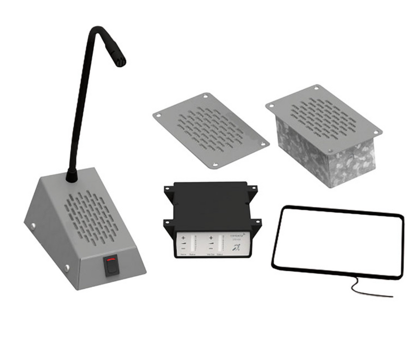 ShureSafe SPT021 Flush Mount Intercom and Microphone