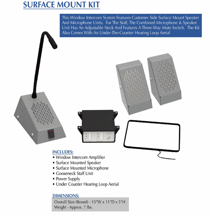Surface Mounted Intercom System STS-K002