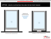 Float Above Counter Option