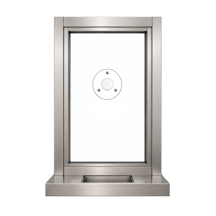 Ready Access 503/603 Bullet Resistant Ticket Window with Shelf & Deal Tray