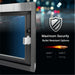 Quikserv self-closing drive thru for service window, SC-4030, SC-3030, Covenant Security Equipment