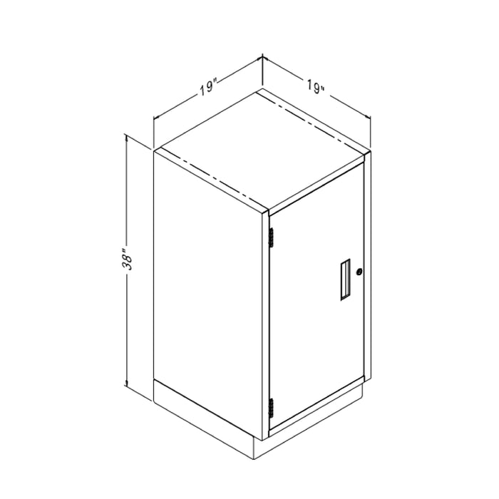 Fenco Teller Locker Furniture Silverline Covenant Security Equipment F-S-202