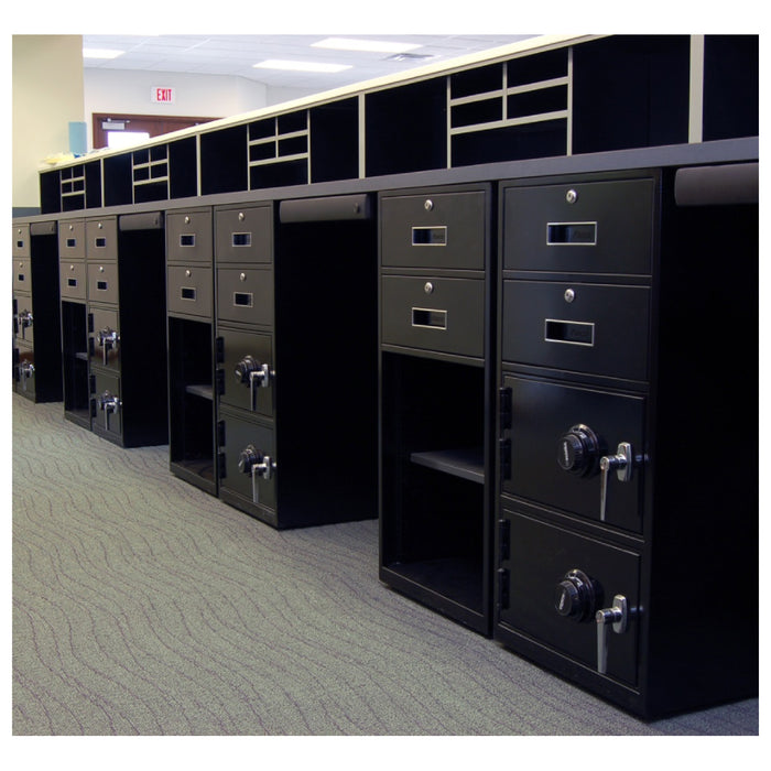 Fenco Teller Locker Furniture Silverline Covenant Security Equipment