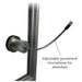 Amplified speak-thru adjustable gooseneck