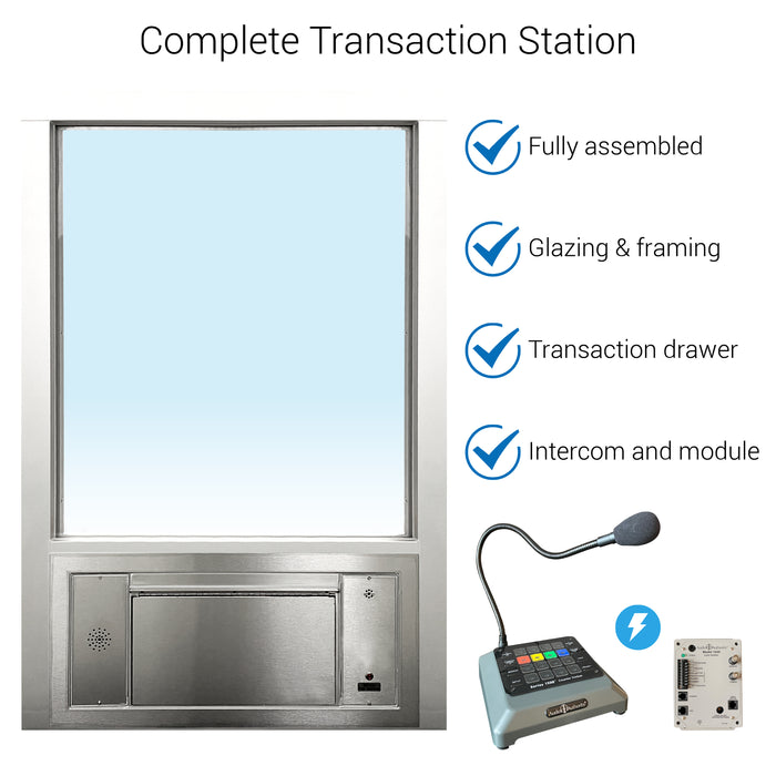 Quikserv PCJ 13 Max transaction station covenant security equipment