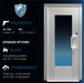 USAD 1000 – Forced Entry/Bullet/Blast Resistant Aluminum Door
