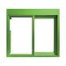 Lime 275-SC Ready Access Self Closing Drive-Thru Slider Window Multiple Colors