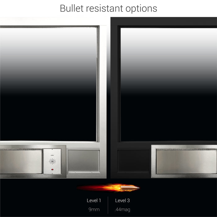 Complete transaction station quikserv covenant security equipment