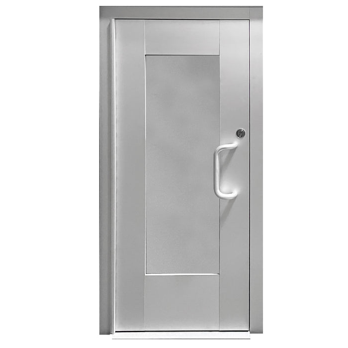 Bullet Resistant Aluminum Store Front Door With No Light