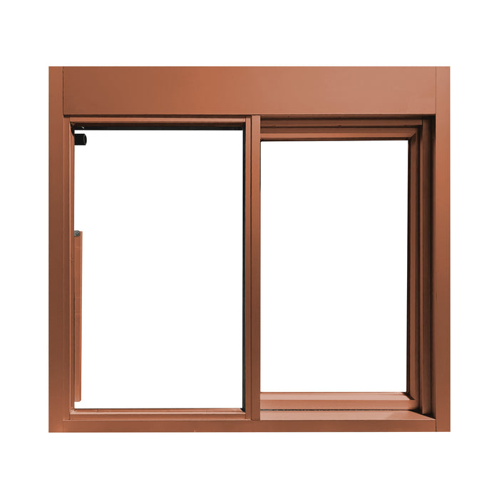 Copper 275-SC Ready Access Self Closing Drive-Thru Slider Window Multiple Colors