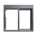 Grey 275-SC Ready Access Self Closing Drive-Thru Slider Window Multiple Colors