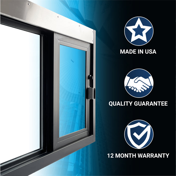 Quikserv self-closing drive thru for service window, SC-4030, SC-3030, Covenant Security Equipment