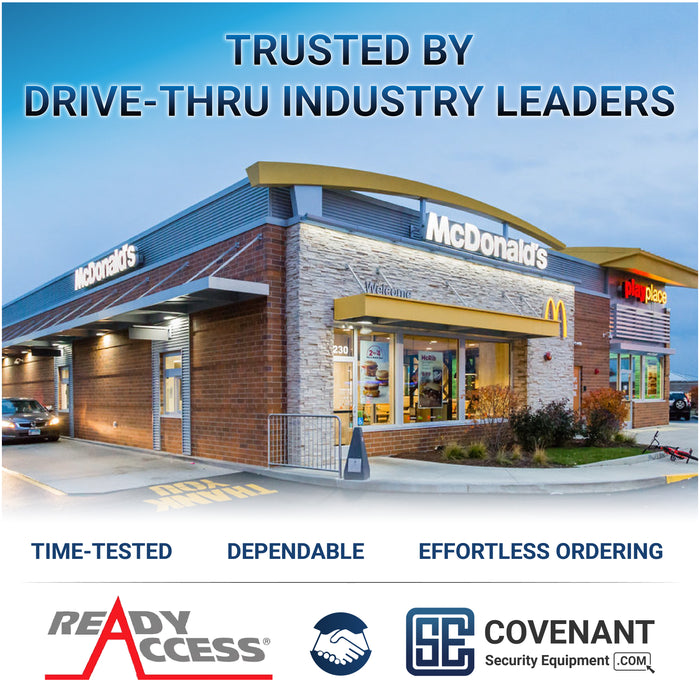 Ready Access Drive Thru Industry Covenant Security Equipment